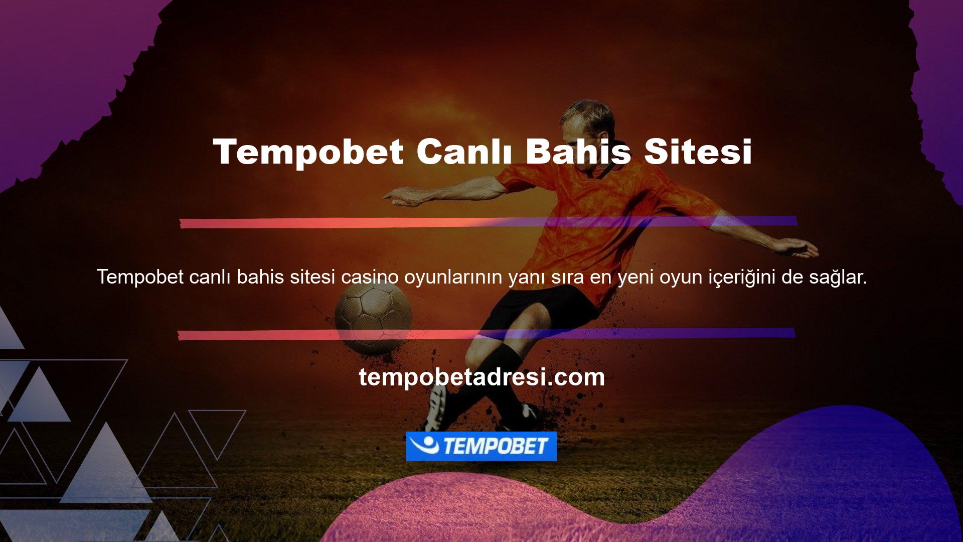 Casino oyunlarını deneyimlemek isteyenler için Tempobet tercih edilen seçimdir