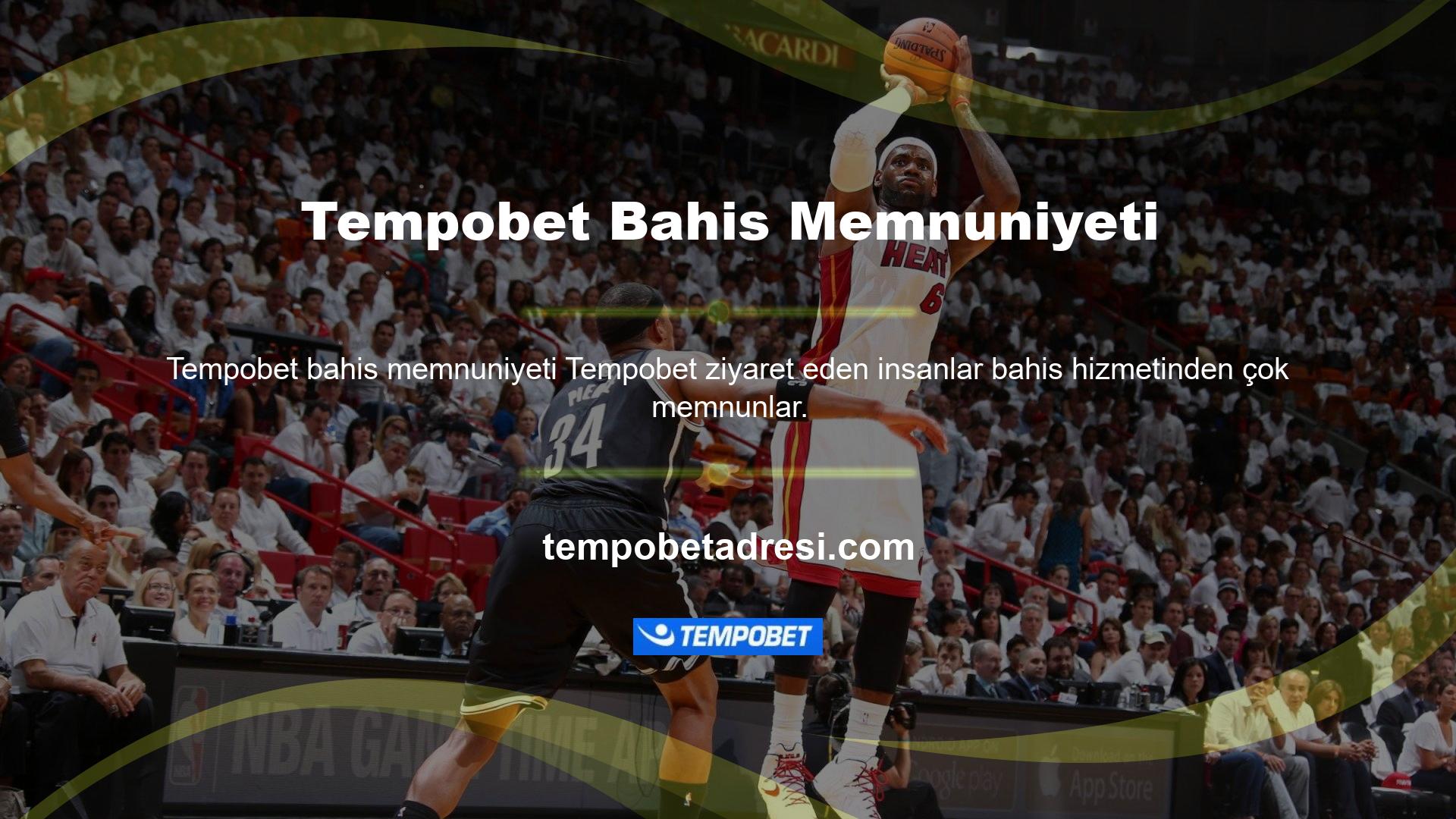 Tempobet başka hiçbir sitenin eşleşemeyeceği çok çeşitli seçenekler sunan bahis hizmetleri için bir yerdir