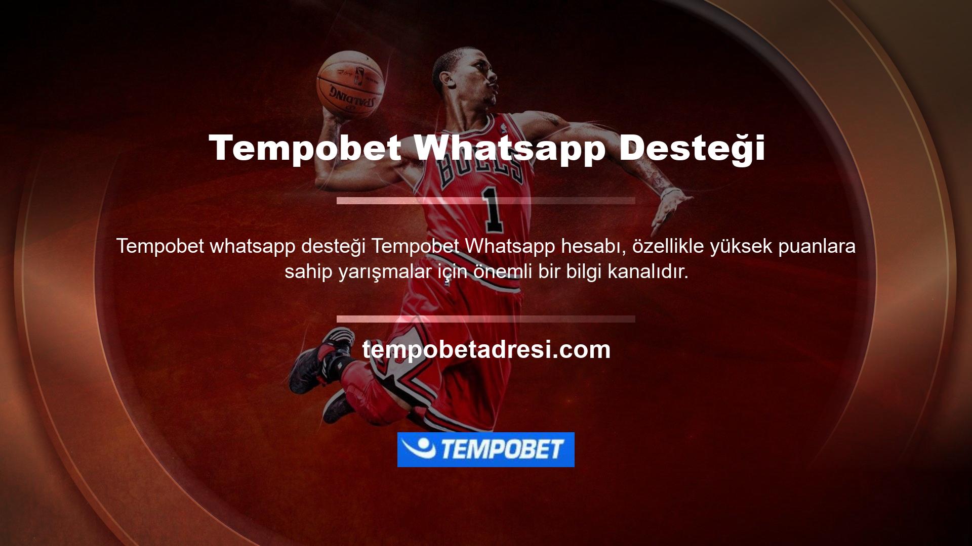 Tempobet canlı oyun bilgileri sağlar baccarat